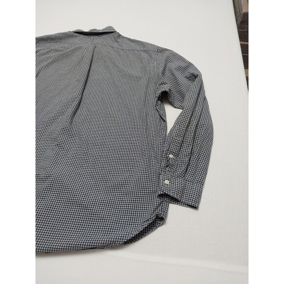Ralph Lauren Mens Shirt Medium Blue Plaid Red Pony Button Up 2X - Picture 12 of 16